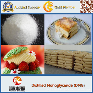 Destillierte Monoglyceride 95% als Nahrungsmittelemulgator Dmg (E471) Gms 40% Dmg 90%